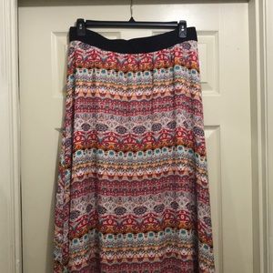 LuLaroe Lucy Skirt 2XL NWT